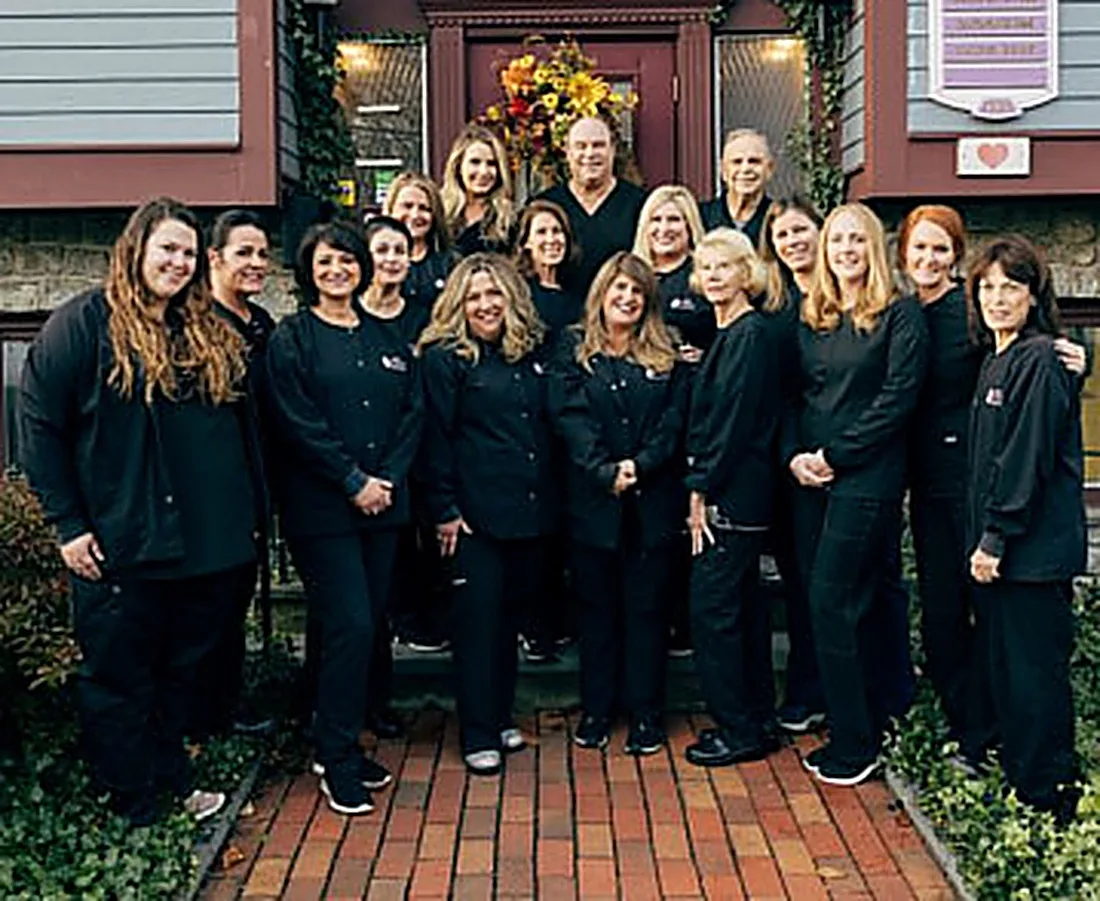 The Artistic Dentistry of Hanover team outside the practice at 125 Webster Street