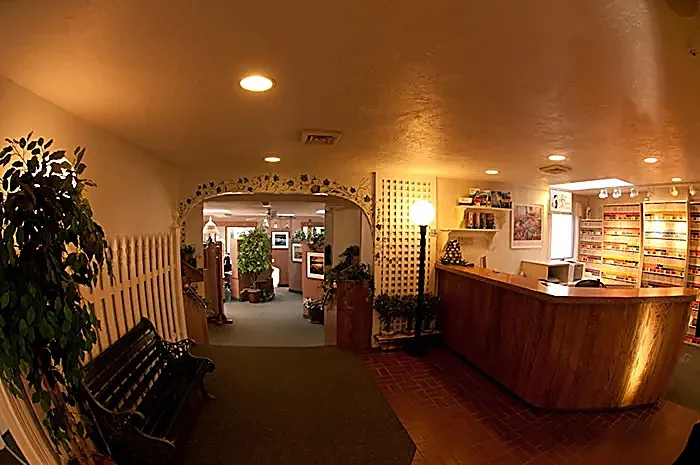 Reception and front desk at Artistic Dentistry of Hanover
